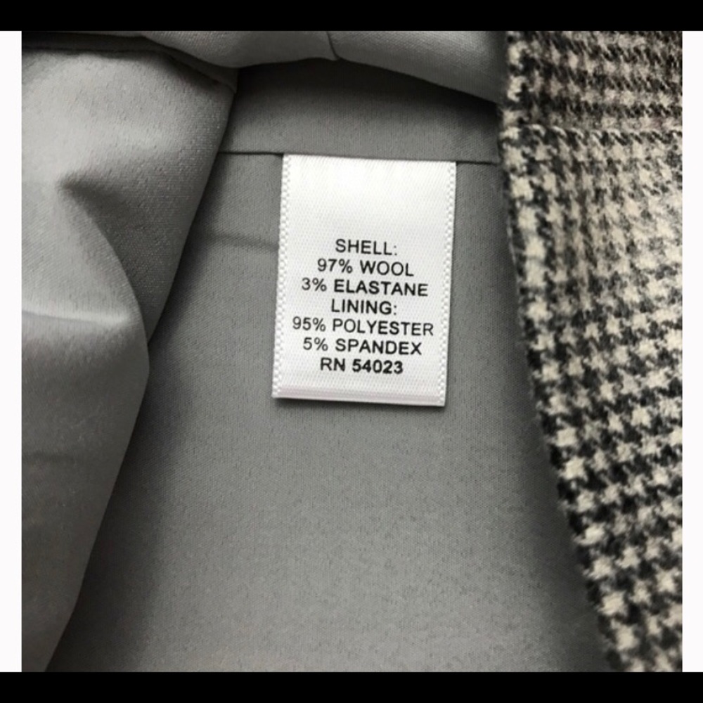 Banana Republic houndstooth plaid skirt - Picture 5 of 6